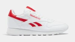 Reebok Classic Vegan Mens Lifestyle Shoes (White/Red)