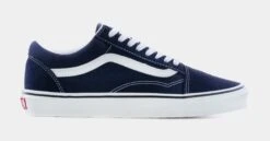 Vans Old Skool Mens Skate Shoes (Navy Blue)