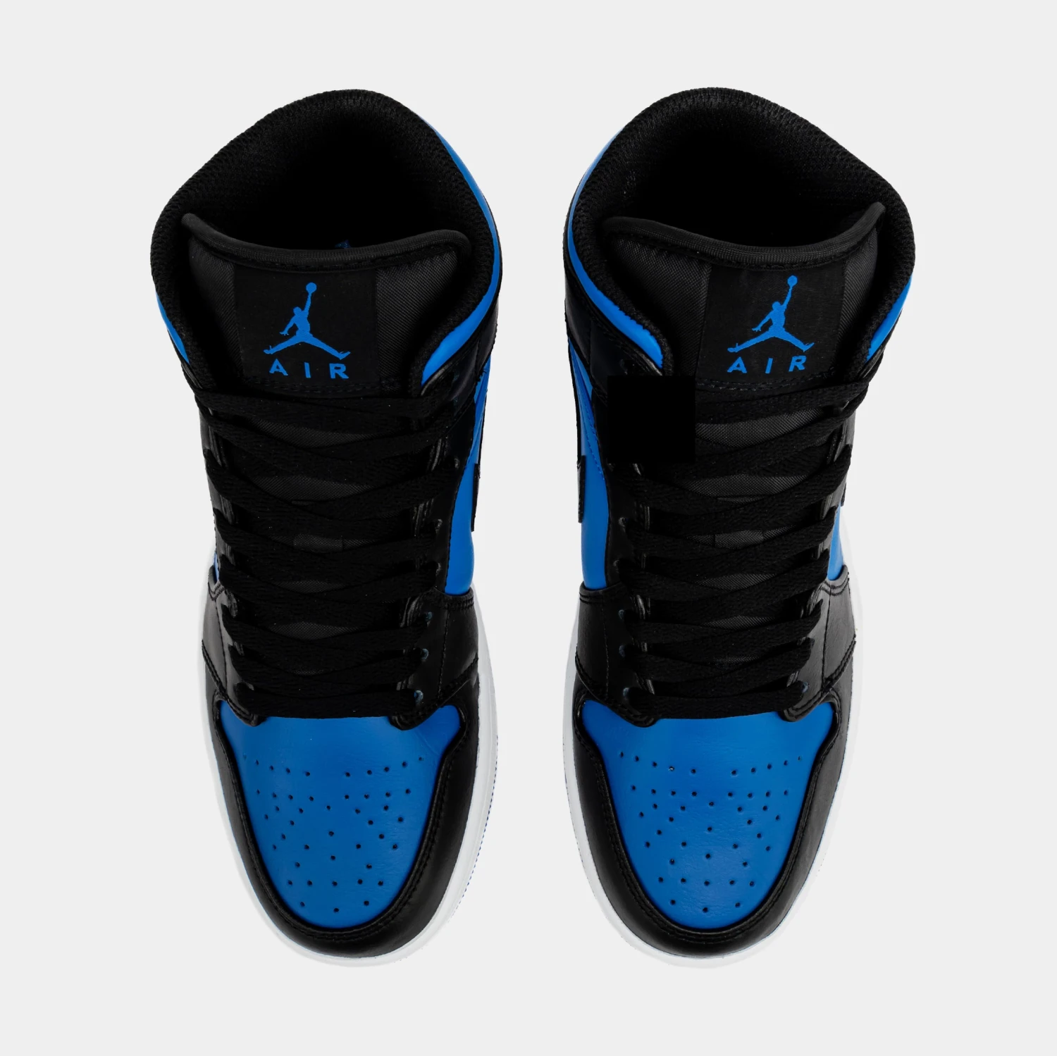 Air Jordan 1 Retro Mid Varsity Royal Mens Lifestyle Shoes (Blue/Black) 7 Air Jordan 1 Retro Mid Varsity Royal Mens Lifestyle Shoes (Blue/Black) - Image 5