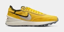 Nike Waffle One Mens Running Shoes (Yellow)