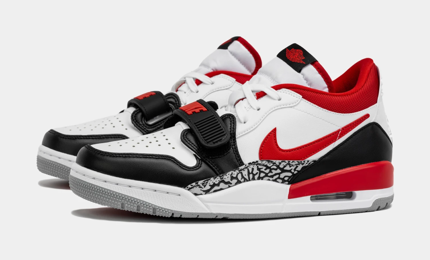 Air Jordan Legacy 312 Low Mens Basketball Shoes (White/Red) 6 Air Jordan Legacy 312 Low Mens Basketball Shoes (White/Red) - Image 4