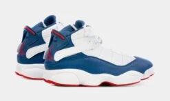 Jordan 6 Rings Mens Basketball Shoes (White/Blue) 13 Jordan 6 Rings Mens Basketball Shoes (White/Blue) -FreshKicks Store 05f8efbe6e0a9f17055cf248fba42176