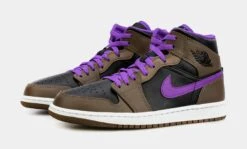 Air Jordan 1 Retro Mid Palomino Mens Lifestyle Shoes (Brown/Purple) Free Shipping -FreshKicks Store 05fd6c947ddcb0a5d9c3f4d472bd7fd1