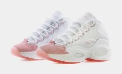 Reebok Question Mid Pink Toe Mens Basketball Shoe (White/Pink) 11 Reebok Question Mid Pink Toe Mens Basketball Shoe (White/Pink) -FreshKicks Store 07f07c760892017cb5bbd7f338a7e911