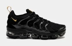Nike Air VaporMax Plus Mens Running Shoes (Black)