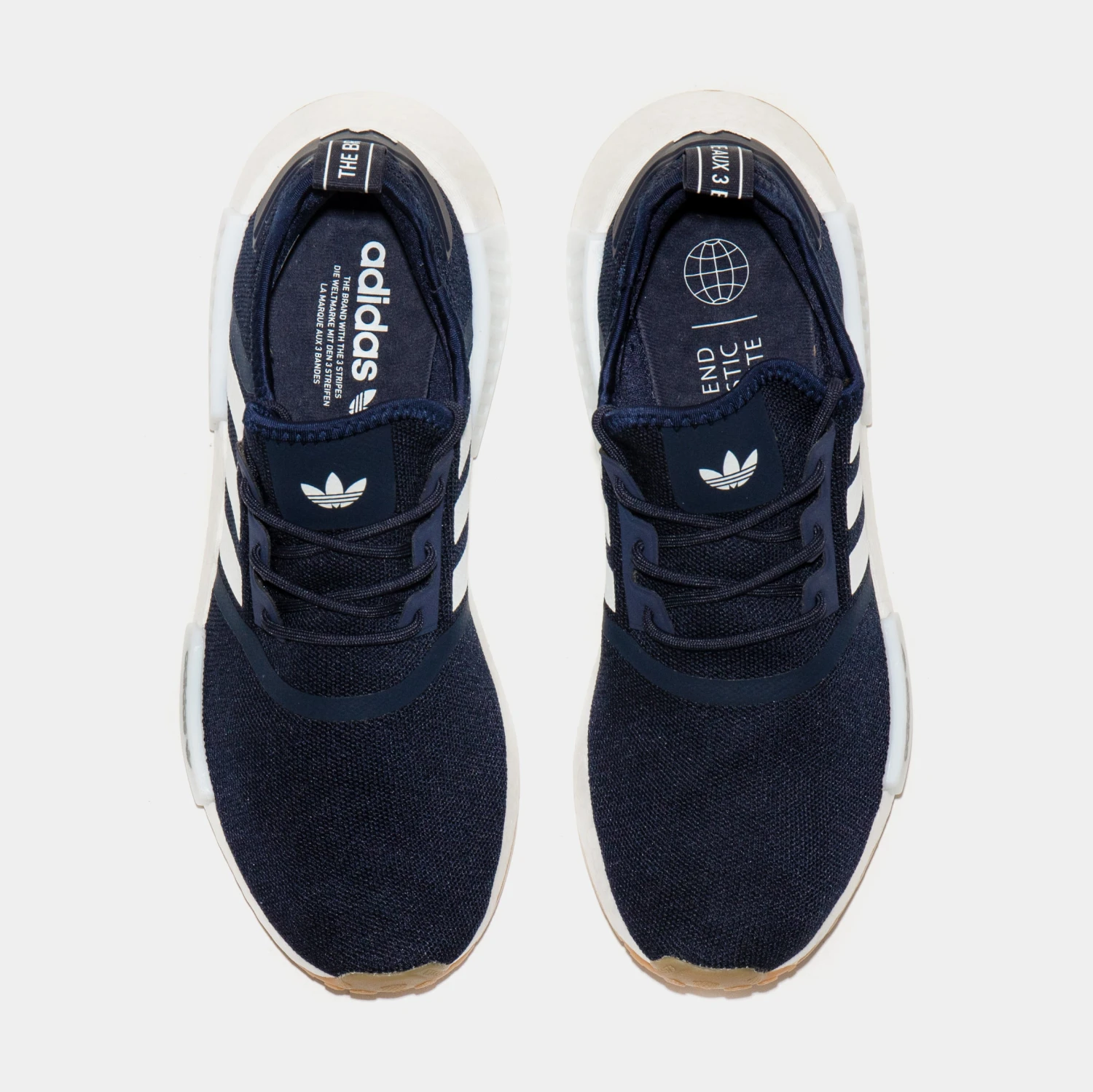 ADIDAS NMD R1 Mens Running Shoes (Black/White) 7 ADIDAS NMD R1 Mens Running Shoes (Black/White) - Image 5