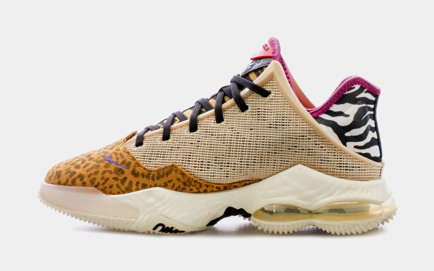 Nike LeBron 19 Low Safari Mens Basketball Shoes (Brown/Beige/Black) Free Shipping 4 Nike LeBron 19 Low Safari Mens Basketball Shoes (Brown/Beige/Black) Free Shipping - Image 2