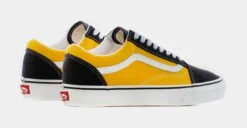 Vans Old Skool Mens Skate Shoes (Yellow/Black) -FreshKicks Store 0e3608a6482dbb5dff35a5a0aff9e131
