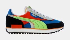 Puma Future Rider Displaced Mens Lifestyle Shoes (Blue/Green)