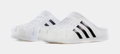 ADIDAS Adilette Clogs Mens Sandals (White) -FreshKicks Store 19926c881688690c13dd7ceca2d0db72