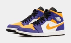 Air Jordan 1 Retro Mid Mens Lifestyle Shoes (Purple/Yellow) -FreshKicks Store 1aaa010c3d42a22cdf64a7a6f5032cbb eb8d601e bd28 4f4b 9745 c72e5b390c9c