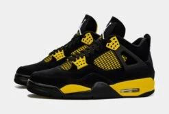Air Jordan 4 Retro Thunder Mens Lifestyle Shoes (Black/Yellow) Limit One Per Customer -FreshKicks Store 2abca3cd5986e7454a1f1c739b6dbb8d