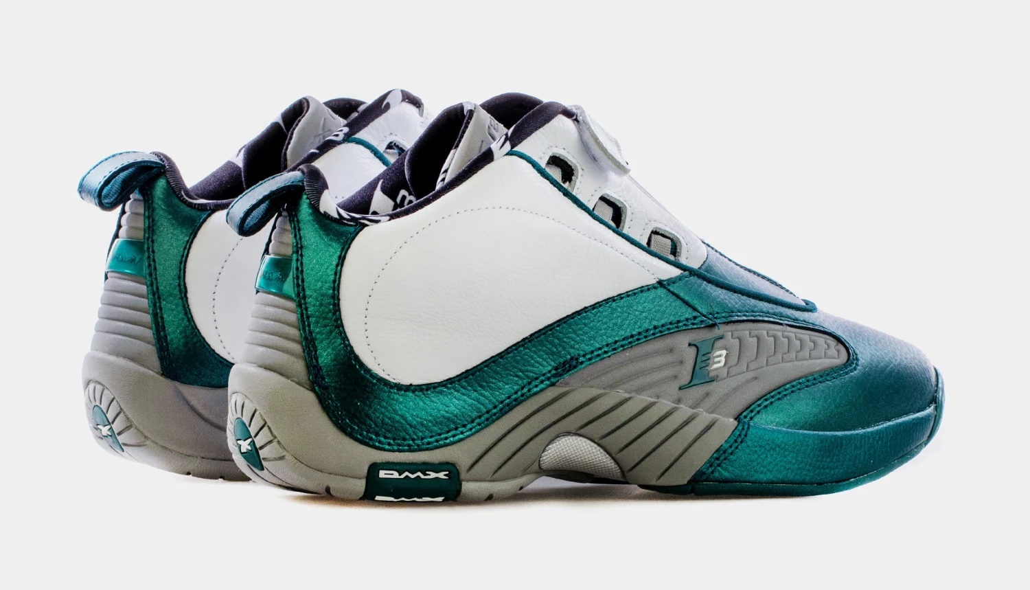 Reebok Answer IV The Tunnel Mens Basketball Shoes (Teal Green/White) 8 Reebok Answer IV The Tunnel Mens Basketball Shoes (Teal Green/White) - Image 6
