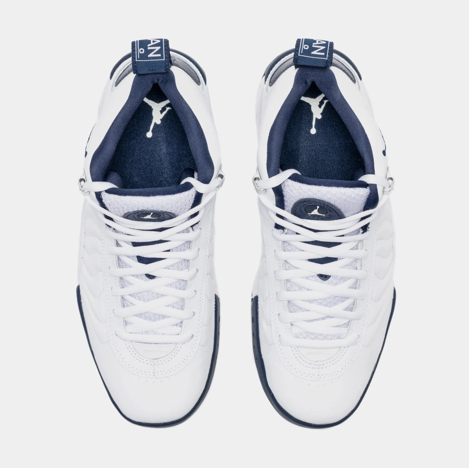 Jordan Jumpman Pro Mens Basketball Shoes (White/Blue) 6 Jordan Jumpman Pro Mens Basketball Shoes (White/Blue) - Image 5