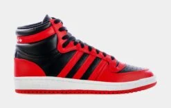 ADIDAS Top Ten Hi Mens Basketball Shoes (Black/Red)