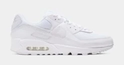 Nike Air Max 90 Tonal Pack Mens Lifestyle Shoes (Triple White)