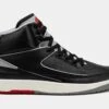 Air Jordan 2 Retro Black Cement Mens Lifestyle Shoes (Black/Cement Grey) -FreshKicks Store 39bb589157394326908e73cc1eebbf4a
