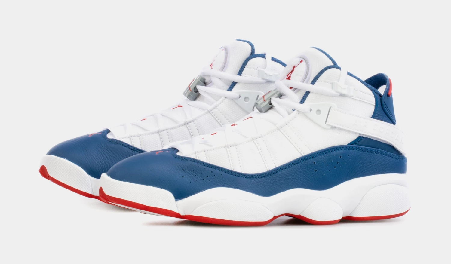 Jordan 6 Rings Mens Basketball Shoes (White/Blue) 6 Jordan 6 Rings Mens Basketball Shoes (White/Blue) - Image 4