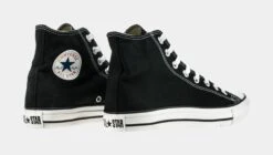 Converse Chuck Taylor All Star Classic Colors High Solid Canvas Mens Lifestyle Shoe (Black) -FreshKicks Store 45583d6881c1f56e50cea612d9234598