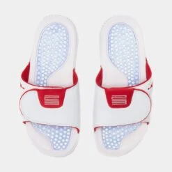 Jordan Hydro XI Retro Slides Mens Sandals (White/Red) -FreshKicks Store 4742091f6f6a6f85b2ca7bb7cbb52a3b 805f9e0b 7286 43ea afb8 0fa4b0134f26