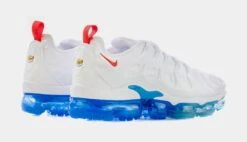 Nike VaporMax Plus Mens Running Shoes (White/Blue) -FreshKicks Store 4a0ad33813038ee6ca6f5eec650c20cd