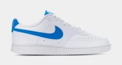 Nike Court Vision Low Next Nature Mens Lifestyle Shoes (White/Blue)