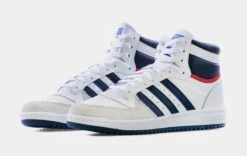 ADIDAS Top Ten Mens Basketball Shoes (White/Navy Blue) 11 ADIDAS Top Ten Mens Basketball Shoes (White/Navy Blue) -FreshKicks Store 4be3fbaf337a029be254c2b6bc27a9b8