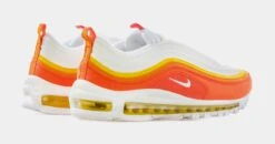 Nike Air Max 97 Athletic Club Mens Running Shoes (White/Orange) -FreshKicks Store 4cf1c188becc6fb3e367bbd9b44d8bbf