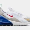 Nike Air Max 270 Inline Mens Running Shoe (White/Blue) -FreshKicks Store 4ec6624423747858d804aa8c949613ea