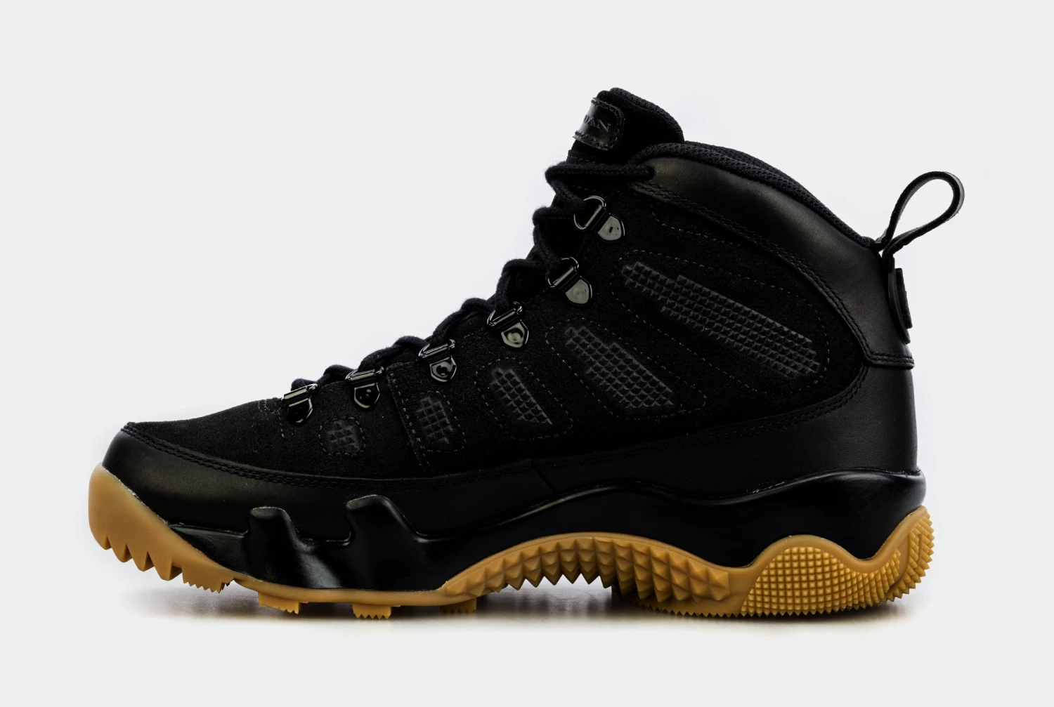 Air Jordan 9 Retro Boot NRG Black Gum Mens Lifestyle Shoes (Black/Brown) 4 Air Jordan 9 Retro Boot NRG Black Gum Mens Lifestyle Shoes (Black/Brown) - Image 2