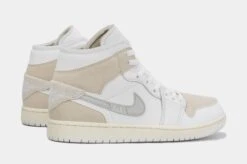 Air Jordan 1 Retro Mid SE Craft Mens Lifestyle Shoes (Beige/Grey) -FreshKicks Store 51df7666b91d8f7307f4622d19591a1f