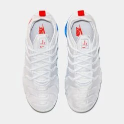 Nike VaporMax Plus Mens Running Shoes (White/Blue) -FreshKicks Store 550a127386070879b4d27e5014c403e2
