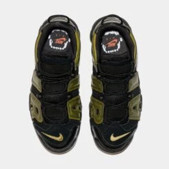 Nike Air More Uptempo Rough Green Mens Basketball Shoes (Black/Green) -FreshKicks Store 5582bbebaebdd874bc4d94813d3815d0