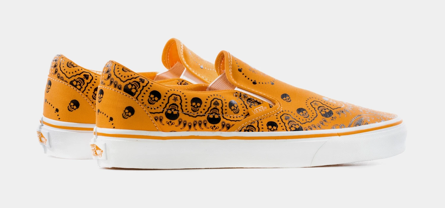 Vans Classic Slip On Mens Skate Shoe (Yellow) 8 Vans Classic Slip On Mens Skate Shoe (Yellow) - Image 6