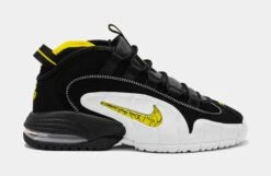 Nike Air Max Penny Mens Basketball Shoes (White/Black/Opti Yellow)