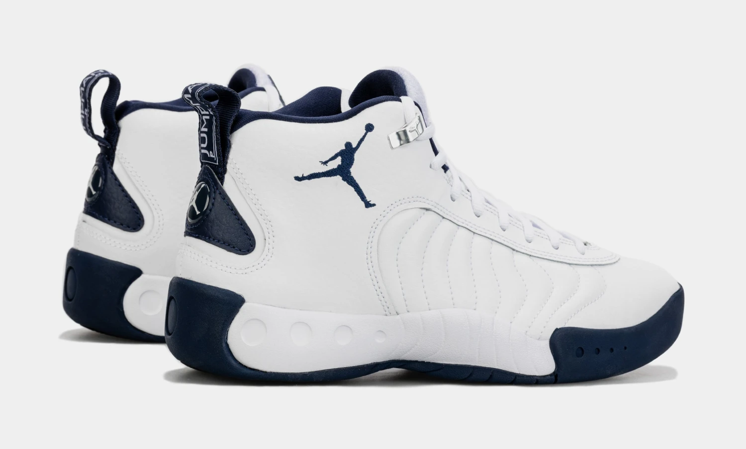 Jordan Jumpman Pro Mens Basketball Shoes (White/Blue) 7 Jordan Jumpman Pro Mens Basketball Shoes (White/Blue) - Image 6