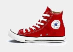 Converse Chuck Taylor All Star Classic Colors High Solid Canvas Adult Lifestyle Shoe (Red/White) -FreshKicks Store 678d2d3e0696a2219351976274ca1bc2