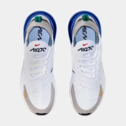 Nike Air Max 270 Inline Mens Running Shoe (White/Blue) -FreshKicks Store 68d56b660daaf2598c9bc0776bc623bc
