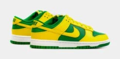 Nike Dunk Low Reverse Brazil Mens Lifestyle Shoes (Yellow/Green) -FreshKicks Store 6e3058d7b32e2d648fad0a93b020b580