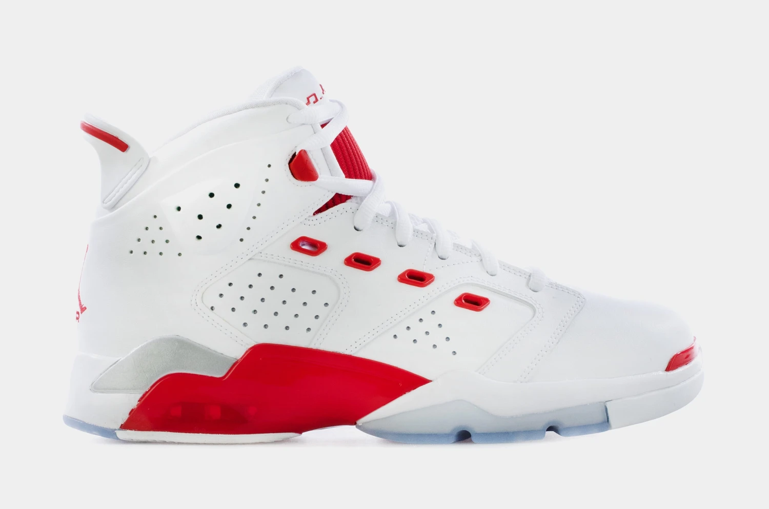 Jordan 6-17-23 Fire Red Mens Basketball Shoes (White) 3 Jordan 6-17-23 Fire Red Mens Basketball Shoes (White)