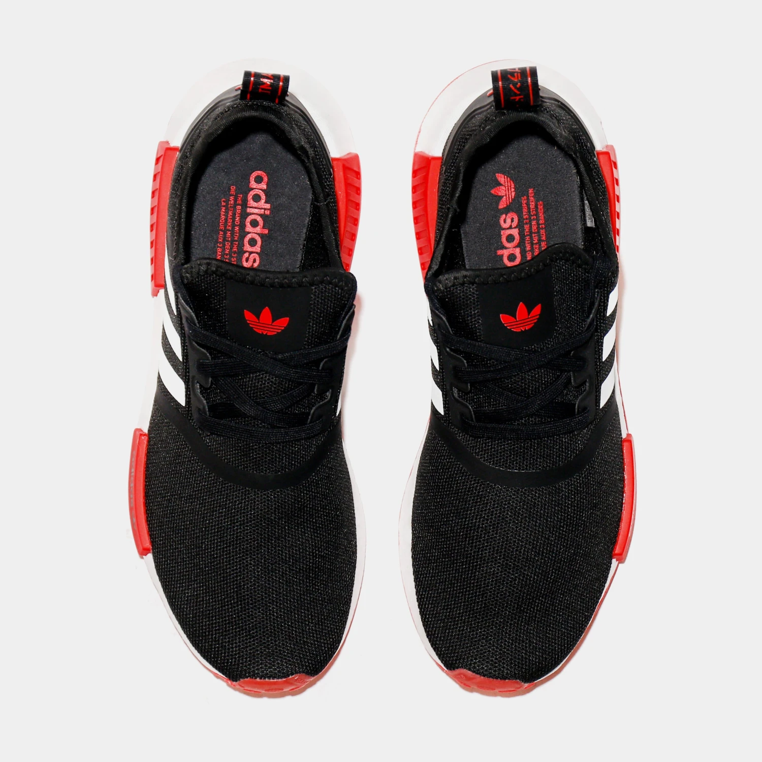 ADIDAS NMD_R1 Mens Running Shoes (Black/Red) 7 ADIDAS NMD_R1 Mens Running Shoes (Black/Red) - Image 5