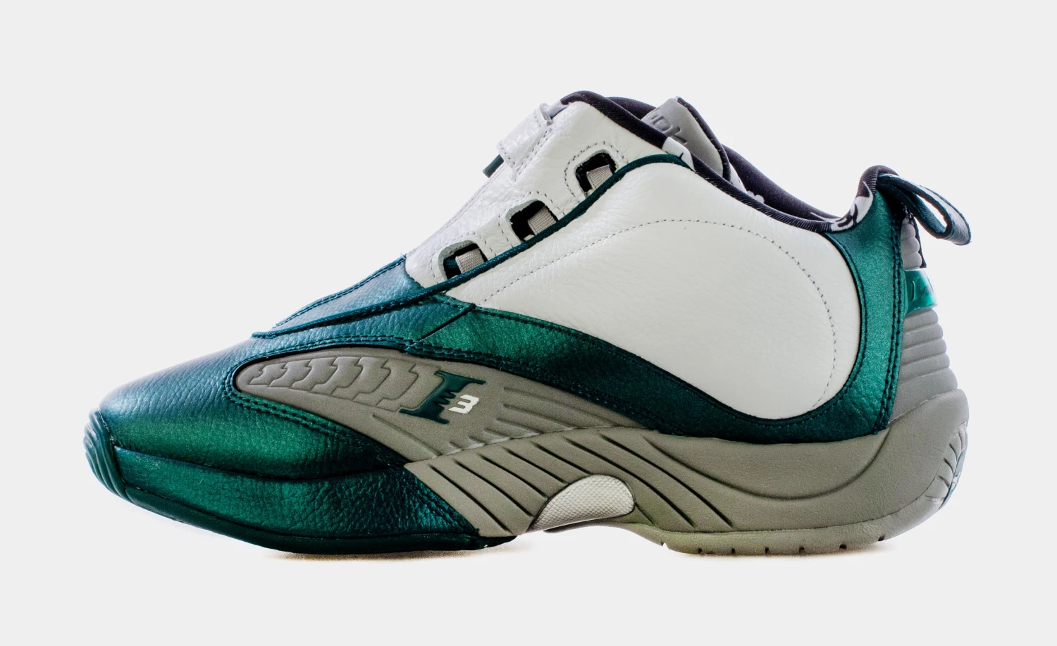 Reebok Answer IV The Tunnel Mens Basketball Shoes (Teal Green/White) 4 Reebok Answer IV The Tunnel Mens Basketball Shoes (Teal Green/White) - Image 2