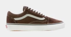 Vans Old Skool Mens Skate Shoe (Brown/White)