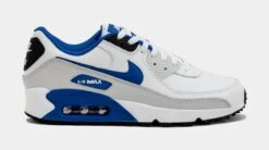 Nike Air Max 90 LTR Mens Running Shoes (White/Blue)