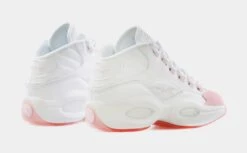 Reebok Question Mid Pink Toe Mens Basketball Shoe (White/Pink) 13 Reebok Question Mid Pink Toe Mens Basketball Shoe (White/Pink) -FreshKicks Store 74254eb102dd1397d077bf6413f873ea
