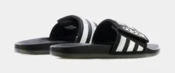 ADIDAS Adilette Comfort Adjustable Slides Mens Sandals (Black) -FreshKicks Store 7790c49a47d0128d76af01a52af087e7
