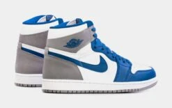 Air Jordan 1 Retro High OG True Blue Mens Lifestyle Shoes (Blue/White) Free Shipping -FreshKicks Store 785c625cfb3d305e6db1c199a304fcf3