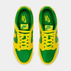Nike Dunk Low Reverse Brazil Mens Lifestyle Shoes (Yellow/Green) -FreshKicks Store 79af7bdb712fd58329ccb553d5044bc3