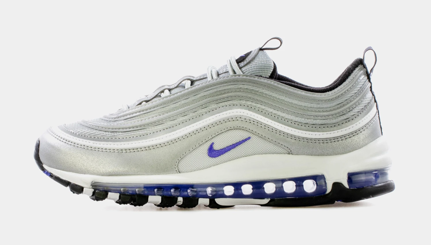 Nike Air Max 97 Purple Bullet Mens Running Shoe (Metallic Silver/Violet) 4 Nike Air Max 97 Purple Bullet Mens Running Shoe (Metallic Silver/Violet) - Image 2