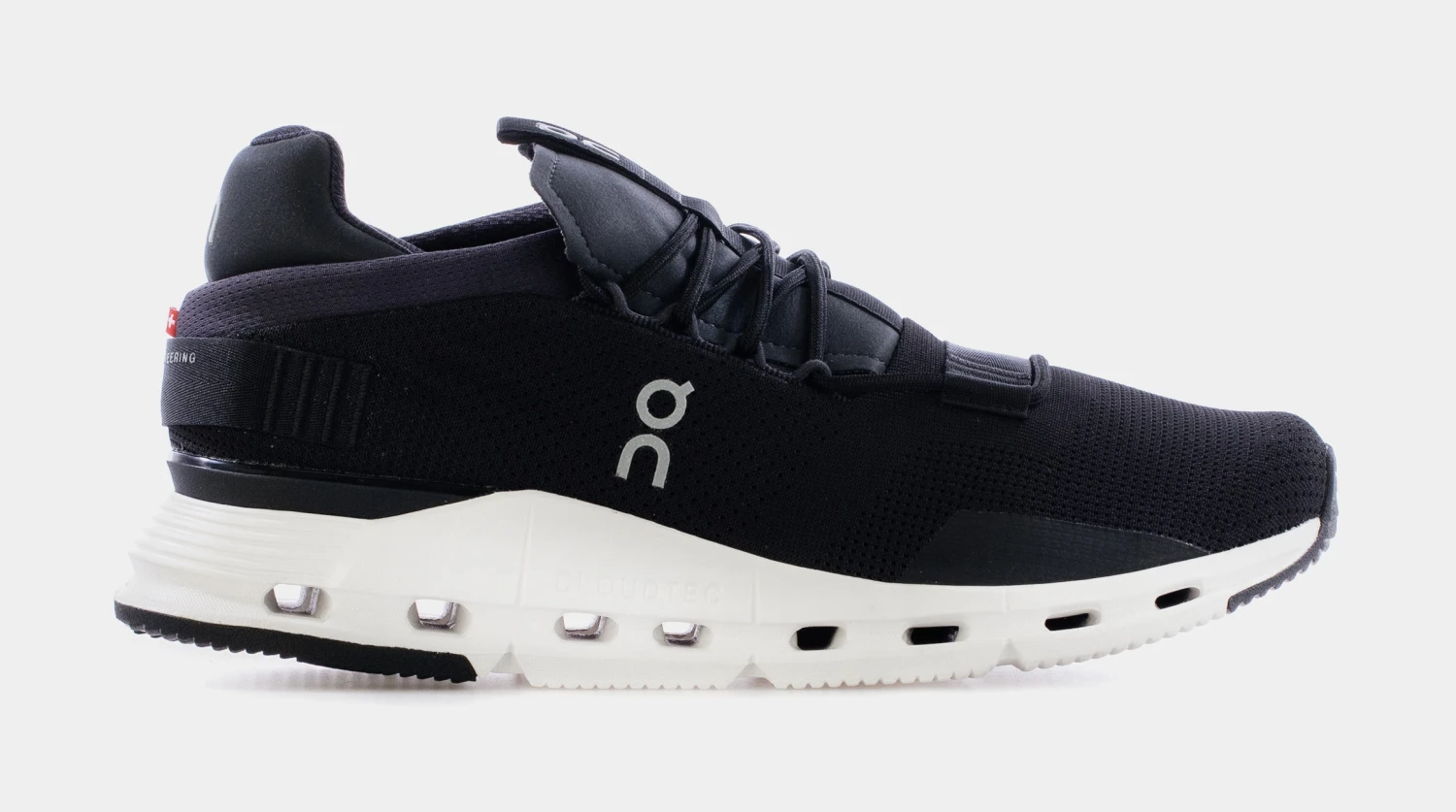 On Cloudnova Phantom/White Mens Running Shoes (Black) 3 On Cloudnova Phantom/White Mens Running Shoes (Black)